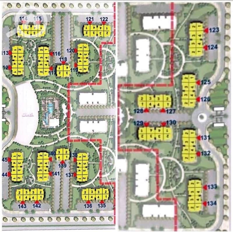 Apartment for sale at the lowest price in Jannah 4 Compound, Sheikh Zayed. - Vista 3