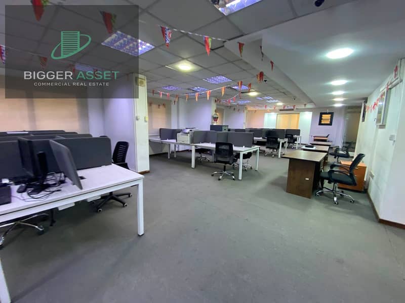 Admin office Fully Finished+Acs 400 SQM For Rent in New Maadi - Aanzicht 6