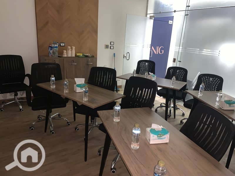 Office 62m for rent furnished in Top90 Mall, Fifth Settlement - Altro