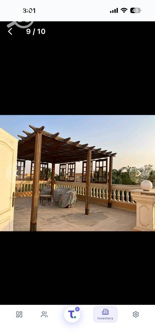 For sale, a finished villa ready for living in a compound. Villa details: * Built area: 250 meters * Land area: 450 meters, finished with a special ultra super lux finishing. - Ansicht 5