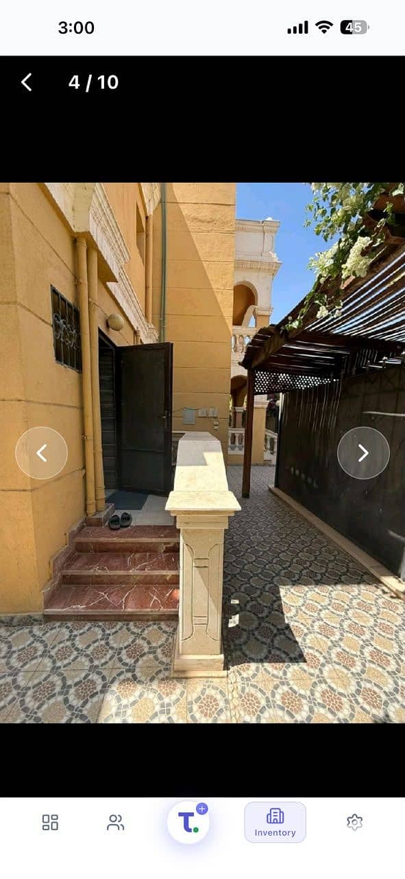For sale, a finished villa ready for living in a compound. Villa details: * Built area: 250 meters * Land area: 450 meters, finished with a special ultra super lux finishing. - Mehr