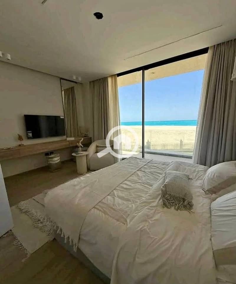 Fully Finished Chalet with ready to move Directly on the Sea, for Sale in Shamasi, Sidi Abdel Rahman – pohled 2