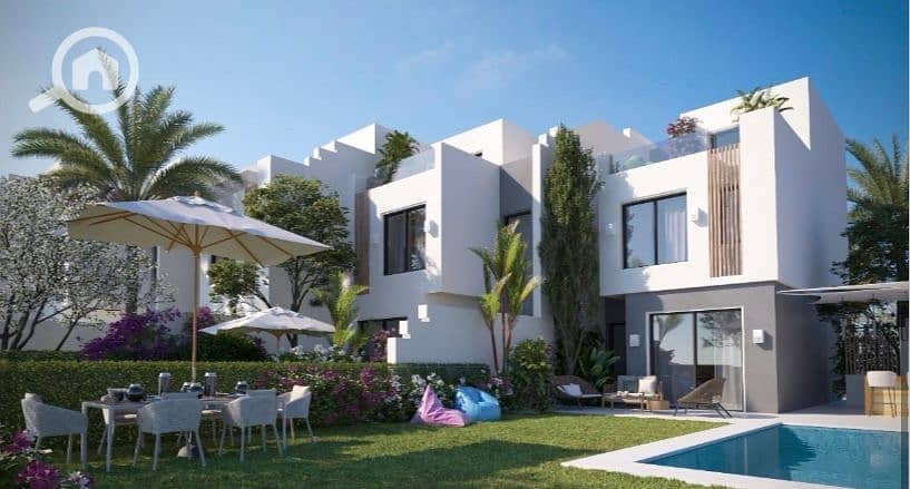 Fully Finished Chalet with ready to move Directly on the Sea, for Sale in Shamasi, Sidi Abdel Rahman – pohled 5