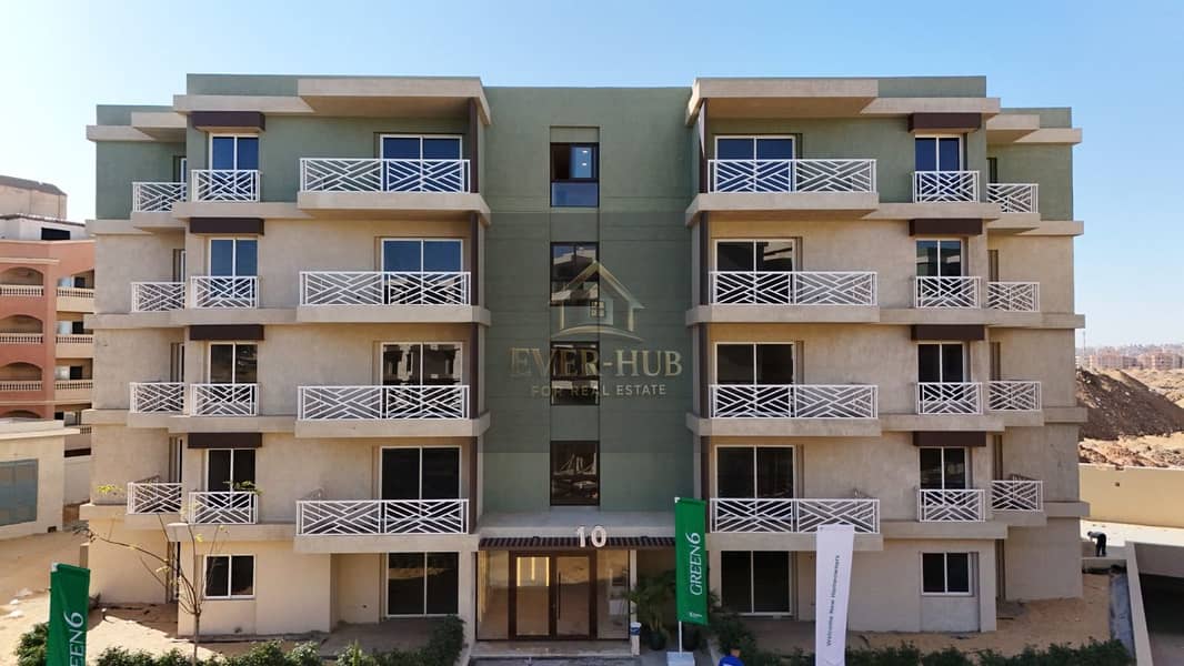 Prime Opportunity in Green 6 Compound | 179 sqm Semi-Finished Apartment | Immediate Delivery | Strategic Location Facing Grand Heights & Near Mountain - Bild 6