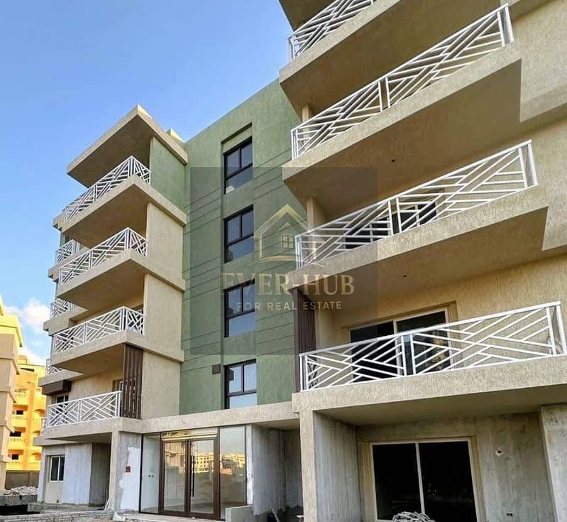 Prime Opportunity in Green 6 Compound | 179 sqm Semi-Finished Apartment | Immediate Delivery | Strategic Location Facing Grand Heights & Near Mountain - Fler