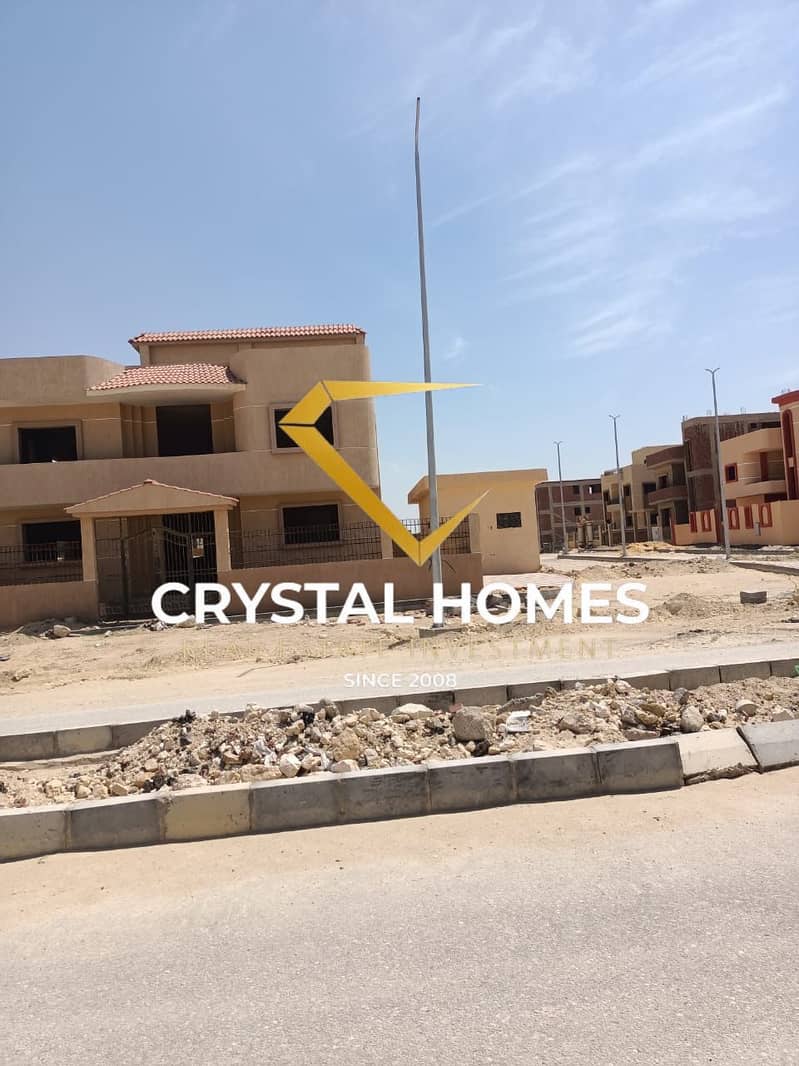 Independent villa in front of Palm Hills and Mall of Egypt and Dream Land, 400 meters of land at an unbeatable price. - Vista 6