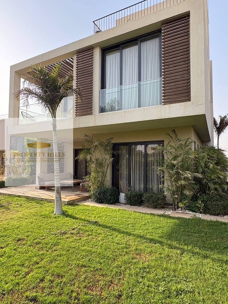 Another ready-to-move-in VIP villa, finished and offered for sale in Al Shorouk with easy installment payment options. - Vista 2