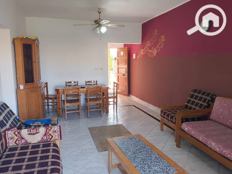 For rent a first balcony two rooms directly by the pool in Al-Shorouk Village - Aanzicht 5