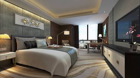1 Bedroom Hotel Apartment for Sale in New Capital City, Cairo - غرفة فندقية للبيع فى الداون تاون العاصمة الإدارية