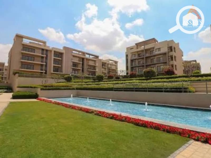Fully finished penthouse with AC's and kitchen ready to move in Marasem compound New Cairo Fifth Settlement - Vista 5