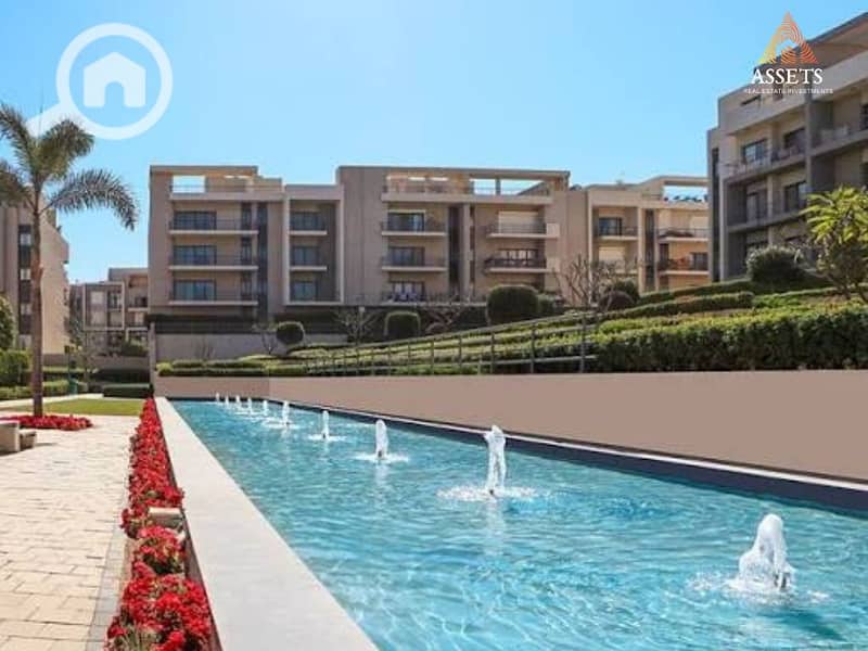 Fully finished penthouse with AC's and kitchen ready to move in Marasem compound New Cairo Fifth Settlement - Vista 6