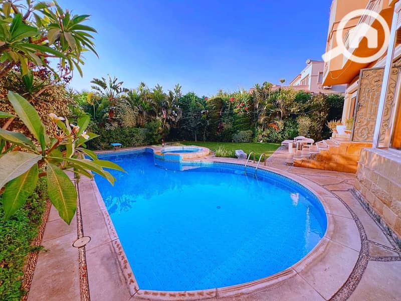 Grand Residence Compound For Rent Fully Furnished Villa 7 bedrooms 7 bathrooms 1 Nanny’s room swimming pool - Vista 3