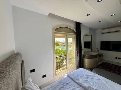 4 Bedroom Twin House for Rent in New Cairo, Cairo - Furnished Villa for Rent in Villino - Direct From Owner-Pool View
