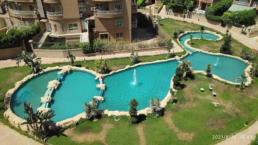 3 Bedroom Flat for Rent in 6th of October, Giza - شقة للايجار فى كمبوند المروج٦ أكتوبر