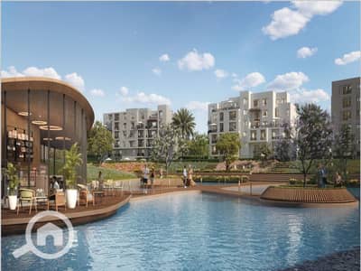 2 Bedroom Flat for Sale in 6th of October, Giza - Club Yard 4. png