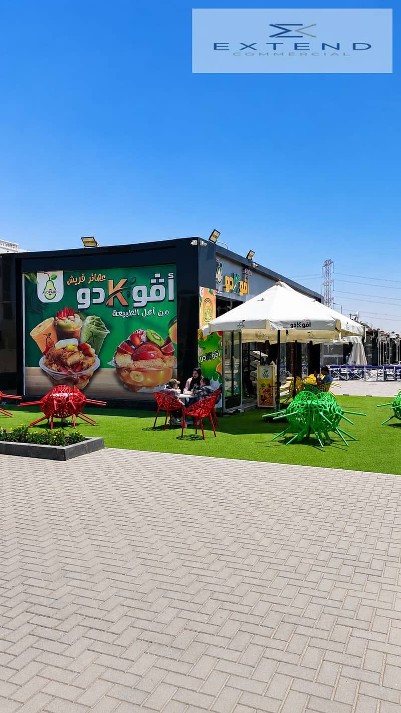 A strategic location in October Gardens, a restaurant for rent with outdoor spaces and close to the main axes and new expansions. - Vista 3