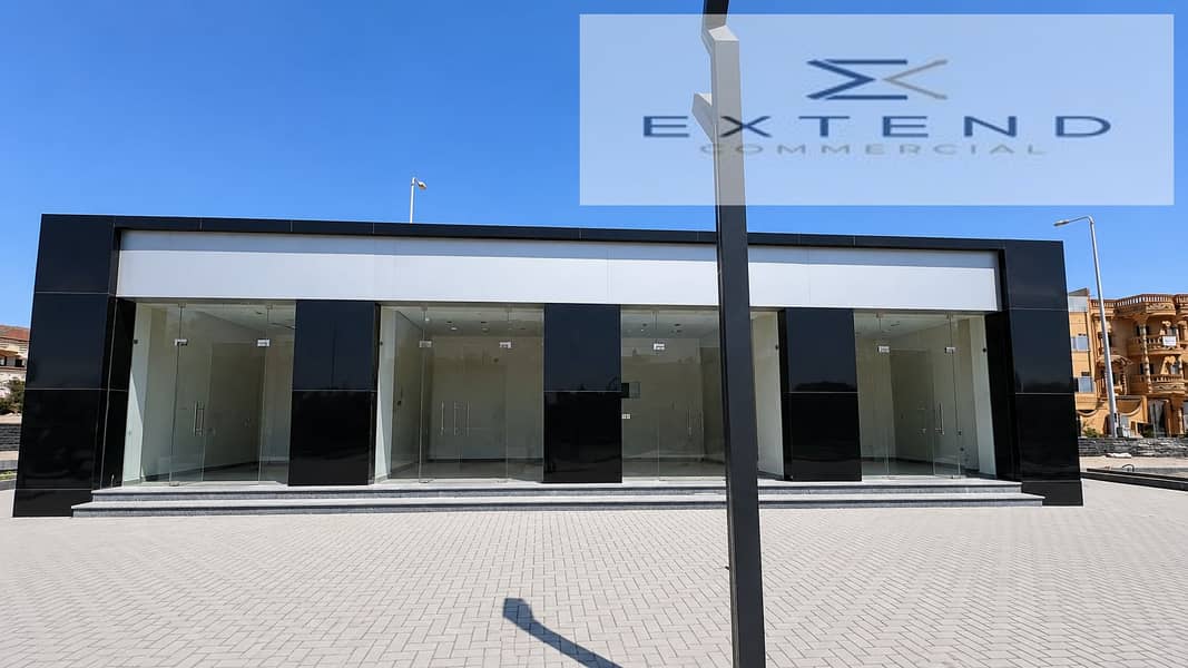 A strategic location in October Gardens, a restaurant for rent with outdoor spaces and close to the main axes and new expansions. - Vista 4