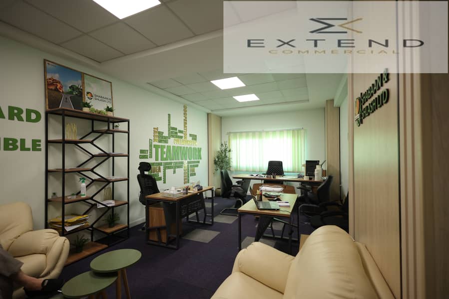Administrative office for rent inside a commercial mall in front of the University of Culture and Science and on the central axis in 6th of October City with a distinctive location. - Widok 3