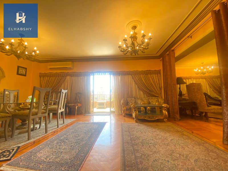 9 شقة للبيع فى المهندسين 158م قرب شارع شهاب الرئيسى ( تشطيب كلاسيكى رائع ) (9). jpeg