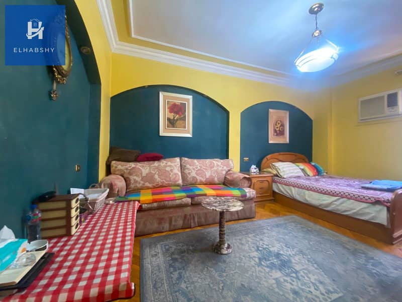 11 شقة للبيع فى المهندسين 158م قرب شارع شهاب الرئيسى ( تشطيب كلاسيكى رائع ) (11). jpeg