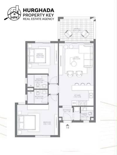 2 Bedroom Flat for Sale in Makadi Bay, Red Sea - WhatsApp Image 2026-05-14 at 16.26. 42 (1). jpeg