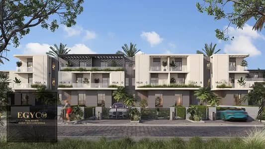 4 Bedroom Townhouse for Sale in New Capital City, Cairo - تاون-هاوس-في-كمبوند-ساج. png 4 Bedroom Townhouse for Sale in New Capital City, Cairo - تاون-هاوس-في-كمبوند-ساج. png
