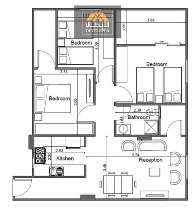3 Bedroom Apartment for Sale in Hurghada, Red Sea - WhatsApp Image 2025-10-26 at 13.25. 18_9e40edd4. jpg