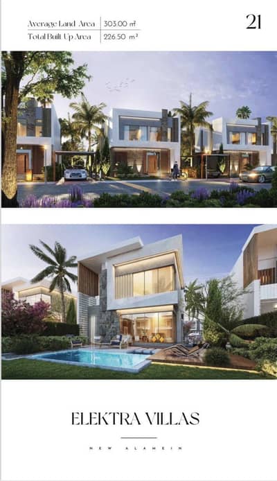 5 Bedroom Villa for Sale in North Coast, Matruh - New alamien prime location 5 Bedroom Villa for Sale in North Coast, Matruh - New alamien prime location