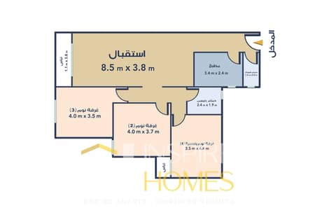 فلیٹ 3 غرف نوم للبيع في محرّم بيك، الإسكندرية - 4. jpeg فلیٹ 3 غرف نوم للبيع في محرّم بيك، الإسكندرية - 4. jpeg