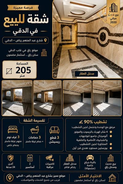 فلیٹ 3 غرف نوم للبيع في الدقى، الجيزة - f880d2a1-a1bc-455b-9748-6a672542bee8. png