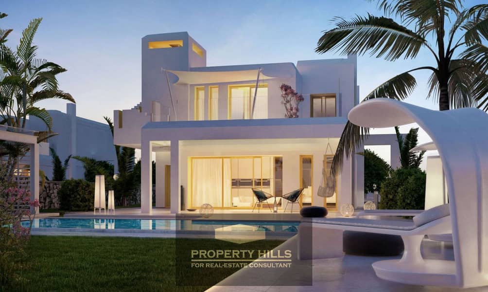 6 Chalet and Swimming pool in Jefaira North coast. jpg