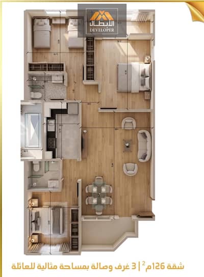 3 Bedroom Flat for Sale in Hurghada, Red Sea - ,,,. jpeg 3 Bedroom Flat for Sale in Hurghada, Red Sea - ,,,. jpeg