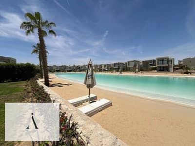 4 Bedroom Twin House for Sale in Ain Sukhna, Suez - Fully Finished Lowest Price Twin in Azha El Sokhna ready to move-1st row lagoon