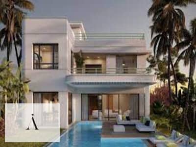 شاليه 3 غرف نوم للبيع في الساحل الشمالي، مطروح - شاليه 3 غرف يطل على البحر مباشره باميز لوكيشن و اقل سعر فى سوديك