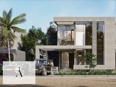 5 Bedroom Twin House for Sale in North Coast, Matruh - Twinhouse 5 bedrooms direct lagoon prime location and lowest price