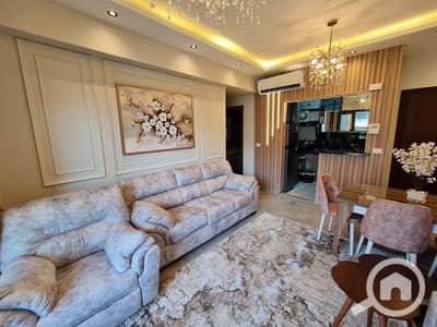 2 Bedroom Flat for Rent in Madinaty, Cairo - للايجار شقه مفروش مدينتى بريفادو غرفتين و حمام اول سكن مساحه 85 متر