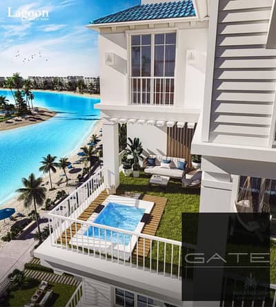 3 Bedroom iVilla for Sale in 6th of October, Giza - Lagoon-beach-october-city. jpg