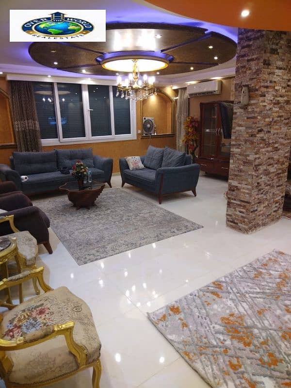 Furnished apartment for rent in Ashgar Darana Compound, Zahraa El Maadi Furnished apartment for rent in Ashgar Darana Compound, Zahraa El Maadi