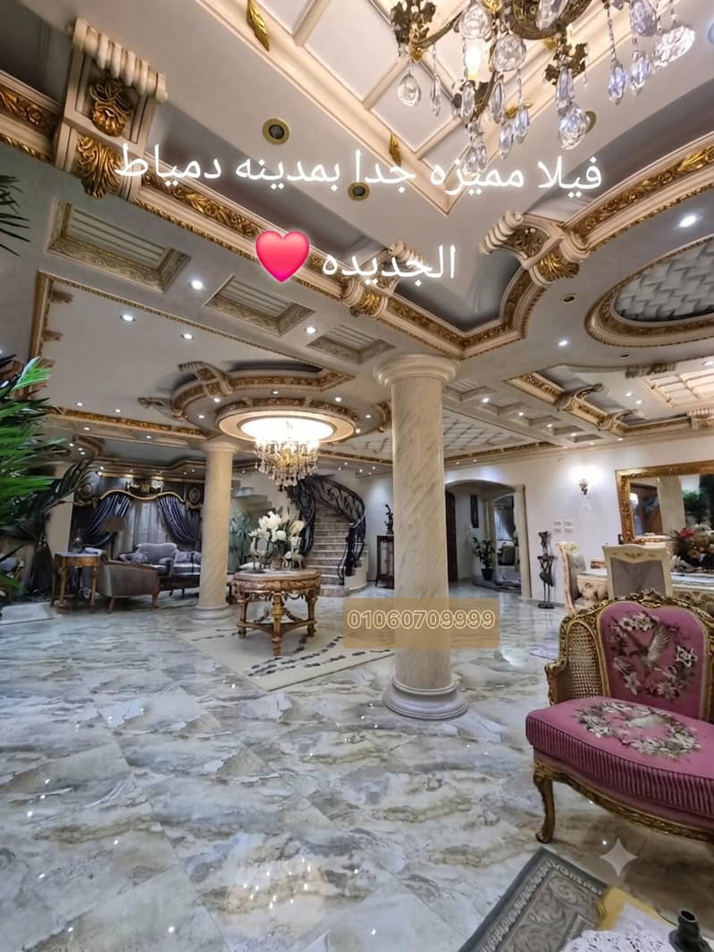 فيلا فاخرة بمدينه دمياط الجديدة فيلا فاخرة بمدينه دمياط الجديدة