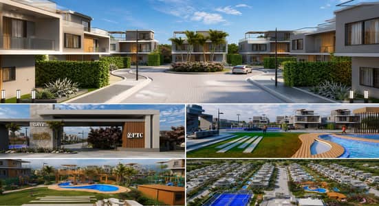 6 Bedroom Villa for Sale in Sheikh Zayed, Giza - فرصة استثمارية او سكنية | فيلا 356m2 بسعر شقة بالحزام الاخضر