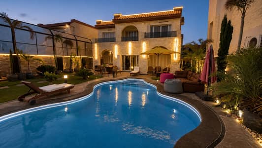 فیلا 4 غرف نوم للبيع في الساحل الشمالي، مطروح - Standalone 600m² Sea View Villa, Private Pool, Ultra Luxury جولدن بيتش