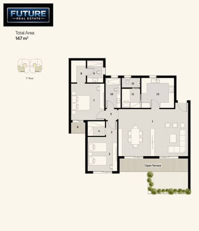 2 Bedroom Flat for Sale in Sheikh Zayed, Giza - WhatsApp Image 2026-08-13 at 14.55. 47 (4). jpeg