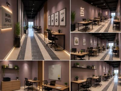 مكتب عمل جماعي  للايجار في مدينة الشروق، القاهرة - Work space \work office for rent