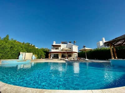 فیلا 4 غرف نوم للايجار في الجونة، البحر الأحمر - villa elgouna luxury فيلا ايجار في الجونة