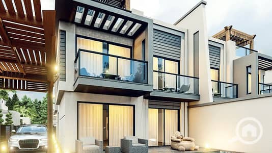 توين هاوس 4 غرف نوم للبيع في 6 اكتوبر، الجيزة - كمبوند-زايد-جرينزالشيخ-زايد-Zayed-Greens-3-Compound-5. png