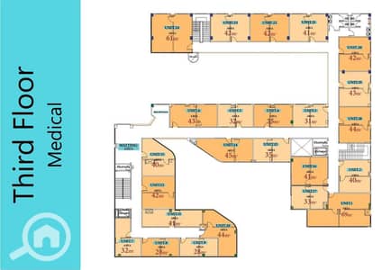 Clinic for Sale in Shorouk City, Cairo - Third Floor. jpeg