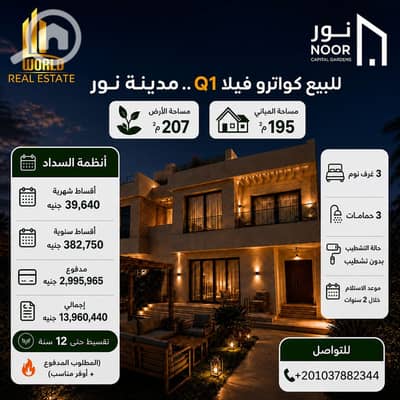3 Bedroom Townhouse for Sale in New Capital City, Cairo - ChatGPT Image Aug 15, 2026, 03_13_16 PM. png