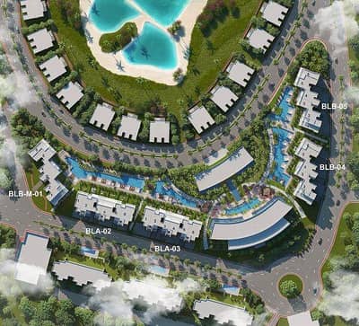 شاليه 2 غرفة نوم للبيع في الساحل الشمالي، مطروح - Hacienda Bay Golv view شاليه 2 غرفة نوم للبيع في الساحل الشمالي، مطروح - Hacienda Bay Golv view