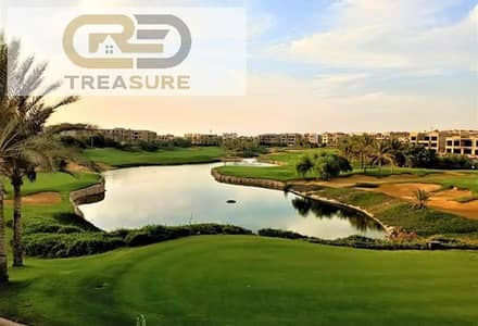 8 Bedroom Villa for Sale in New Cairo, Cairo - Green spaces in Katameya Dunes. jpg