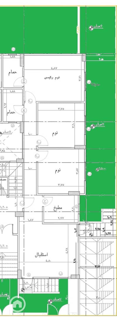 3 Bedroom Flat for Sale in New Cairo, Cairo - 134ارضى. jpg